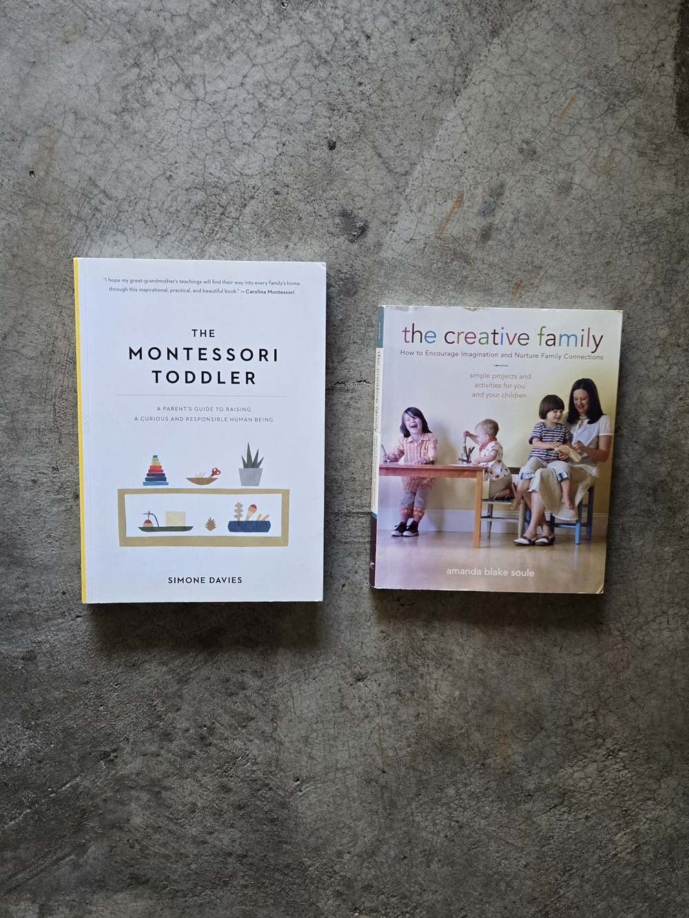 The Montessori Toddler + The Creative Family Books